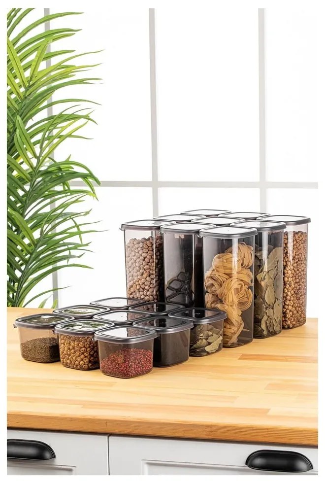 Élelmiszertartó doboz szett 18 db-os Fresco – Hermia