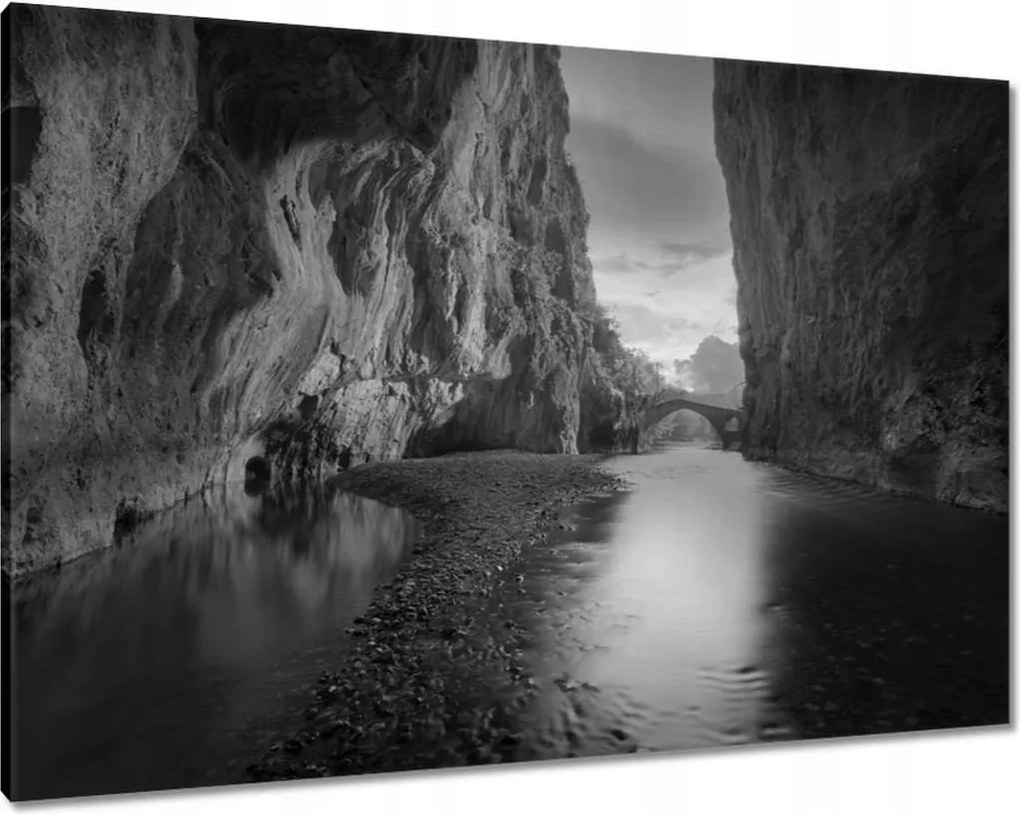 Festmények 100x70 Misztikus átjáró Kilátás