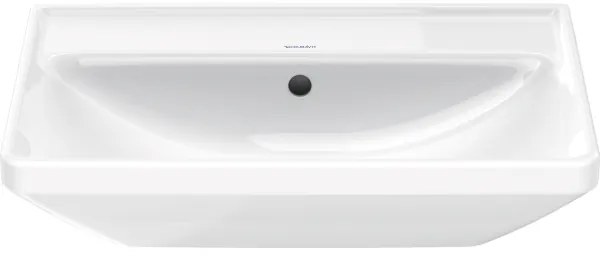 Duravit 2366600060 - D-NEO falra szerelhető mosdó 60x44 cm, kerámia, fényes fehér