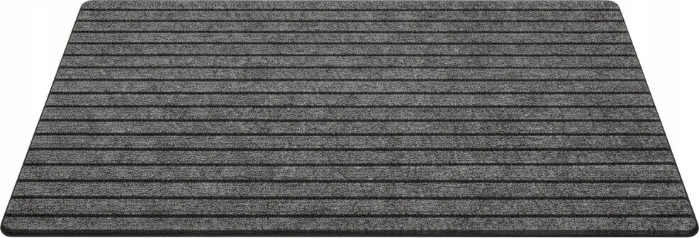 Lábtörlő bejárati ajtó alá 40x60 cm Szürke Vastag