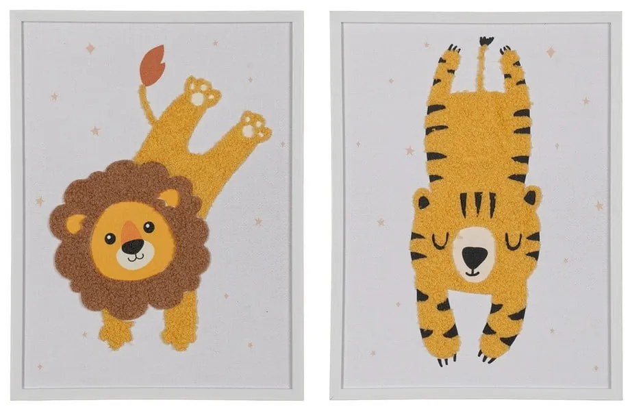 Gyerek kép készlet 2 db-os 30x40 cm Feline – Ixia