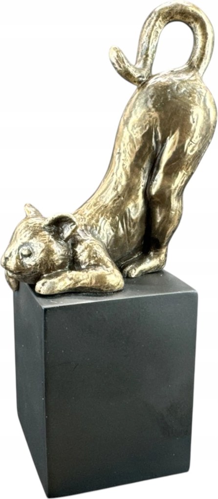 Szobor figura Macska szobor Veronese állványon WU75493a4