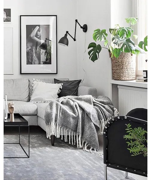 ByRydens 2827660-4000 - Dimmelhető fali lámpa BAZÁR 1xE27/5W/230V fekete