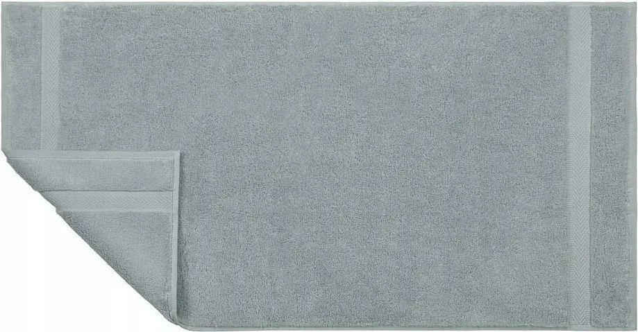 Kair törölköző 30x50 szürke, egyiptomi pamut frottír, 500g/m2