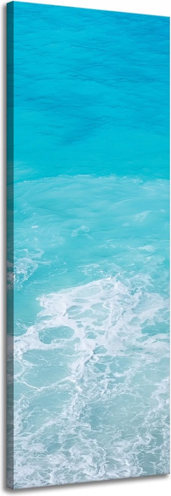 Vászonkép Hab a tengeren Hullámok Víz 40x120 cm Ideális ajándék