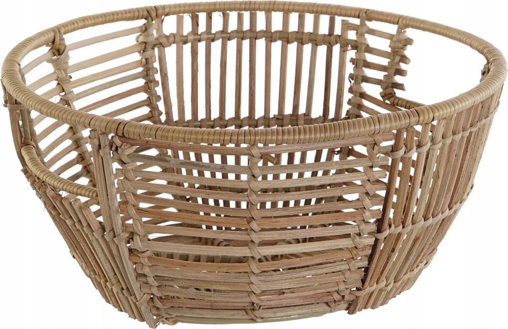 Gyümölcskosár 27x13 cm rattan