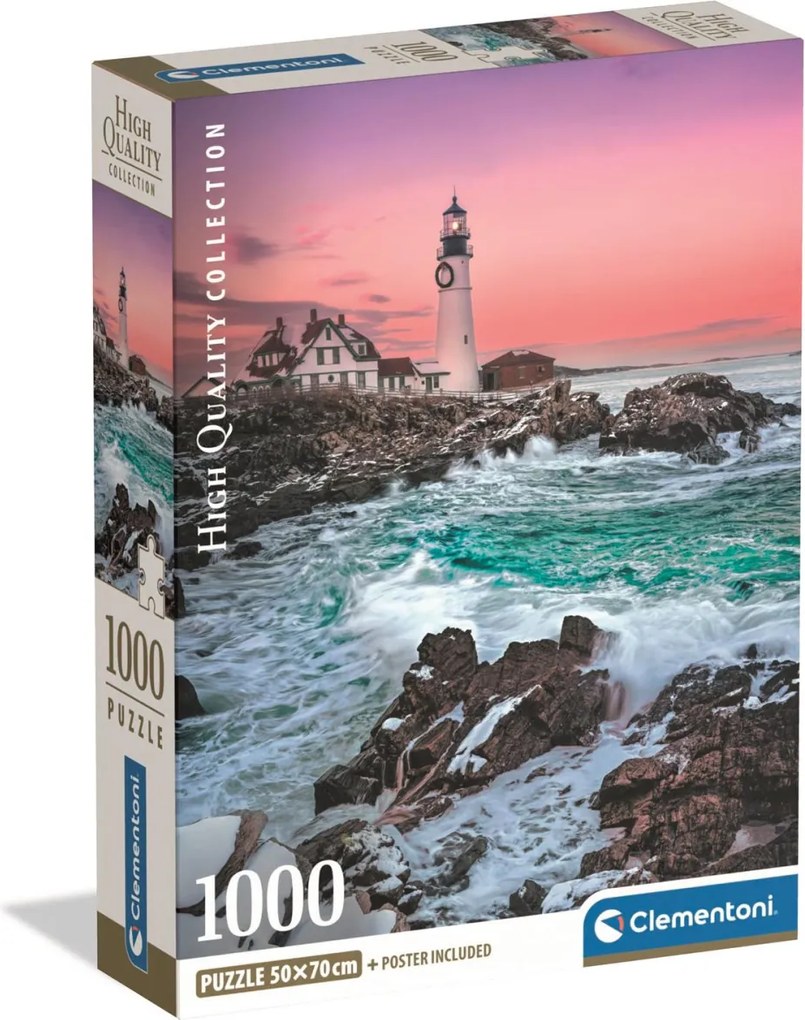 Portland Head Light 1000 db-os Compact puzzle Clementoni