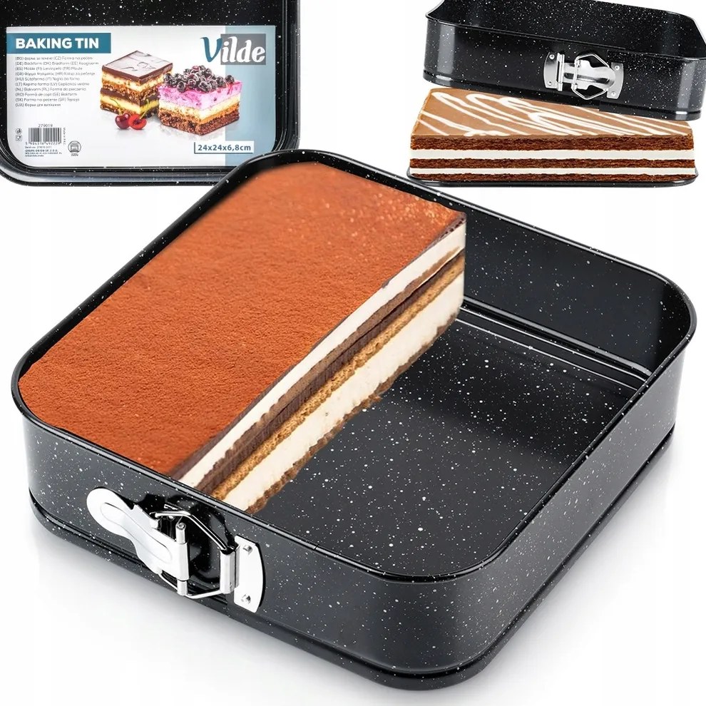 Gránit tortaforma kihúzható tortaforma 24cm