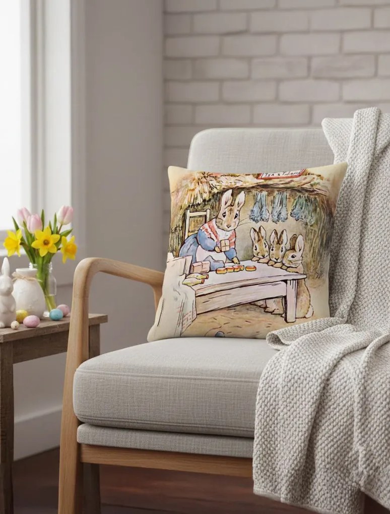 Pillow 0012 húsvéti díszpárnahuzat 43 × 43 cm