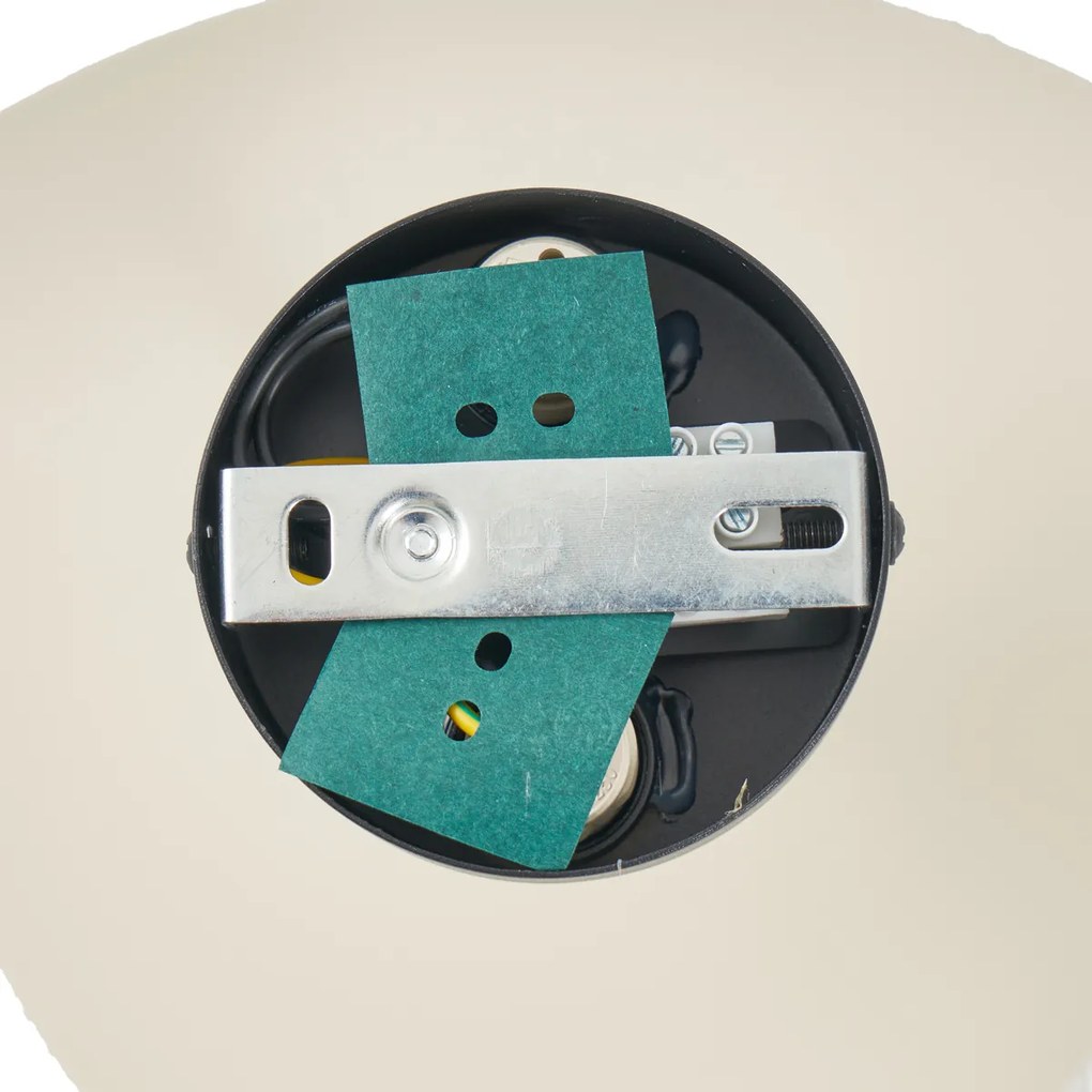 Design bézs organikus fali lámpa 20 cm 2-lámpás - Pulley