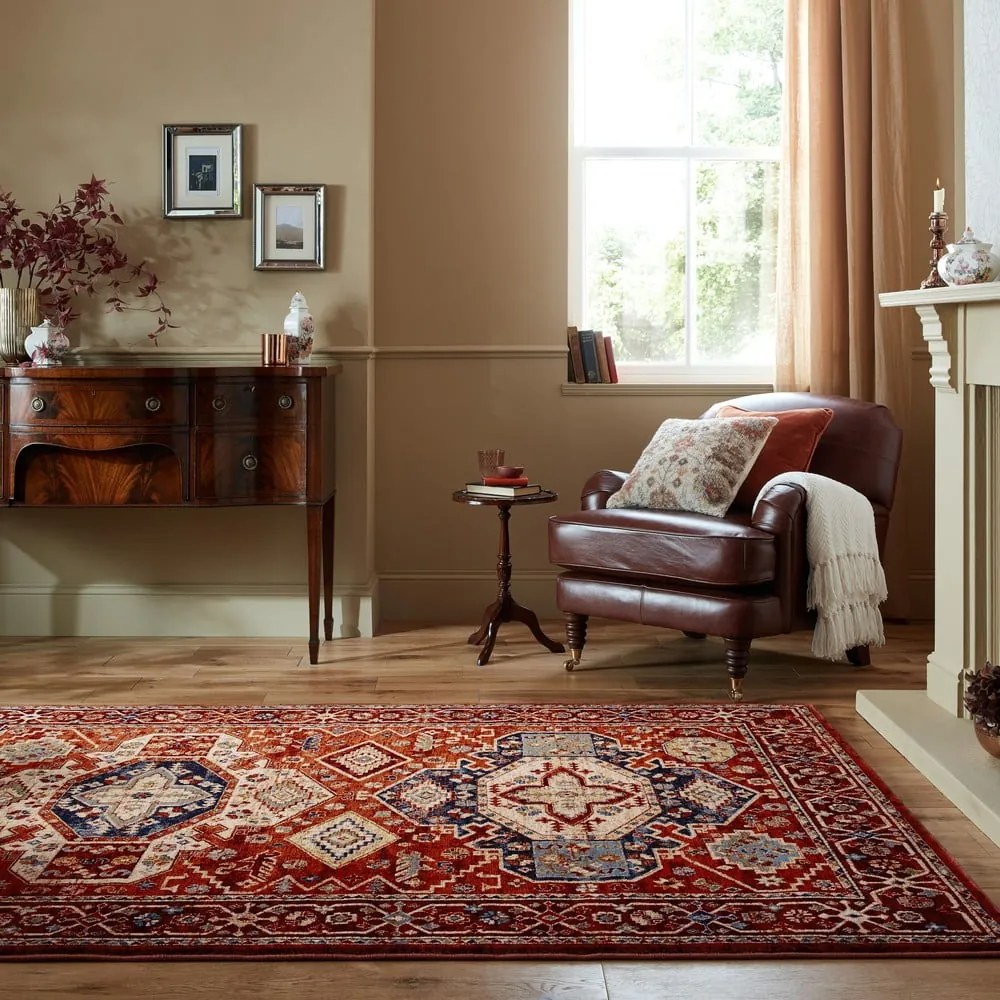 Piros szőnyeg 120x170 cm Gillingham – Flair Rugs