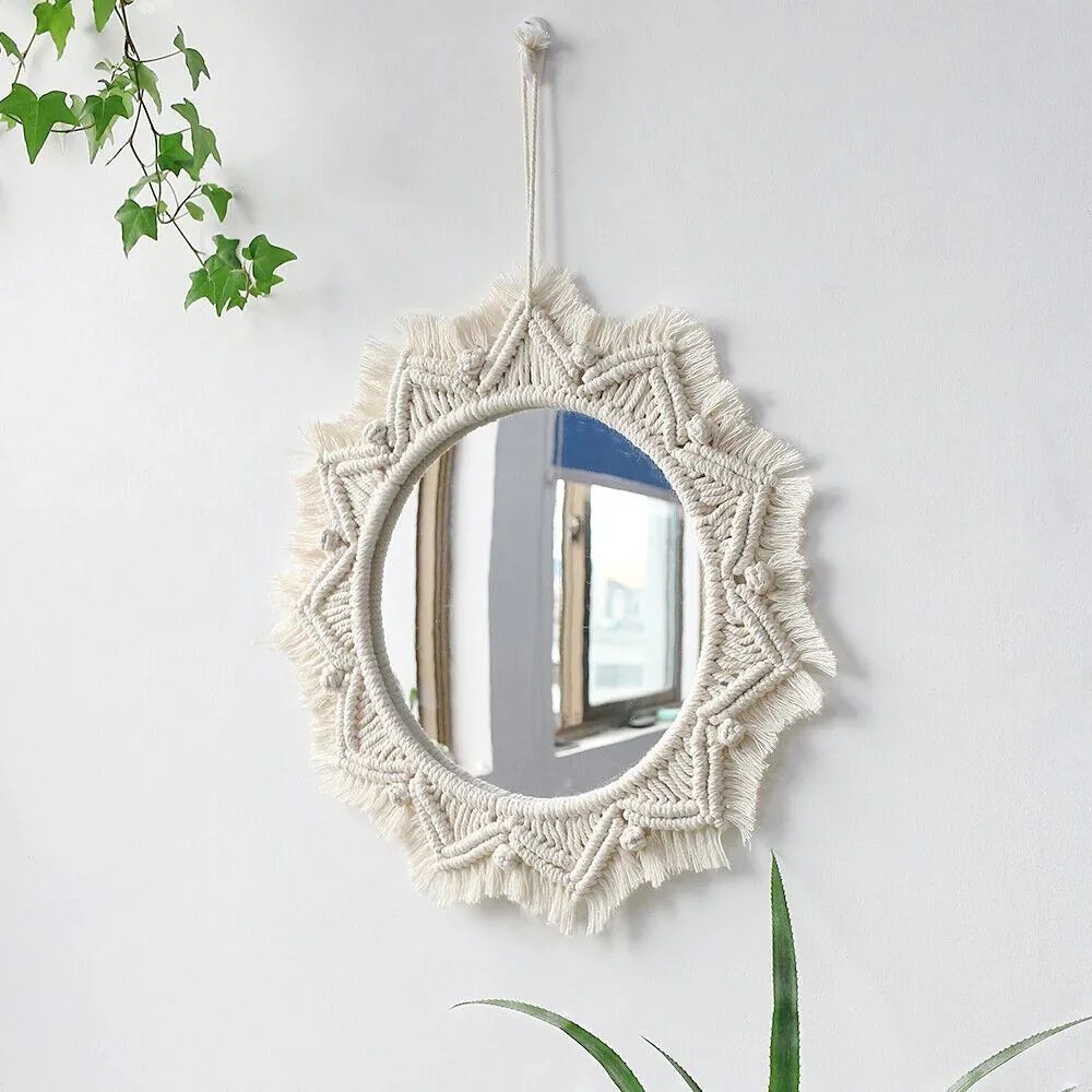 Boho fali tükör 50CM 322047