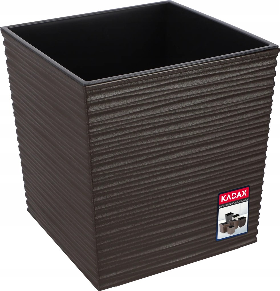 Virágtartó Fedél Mokka Betét 40cm