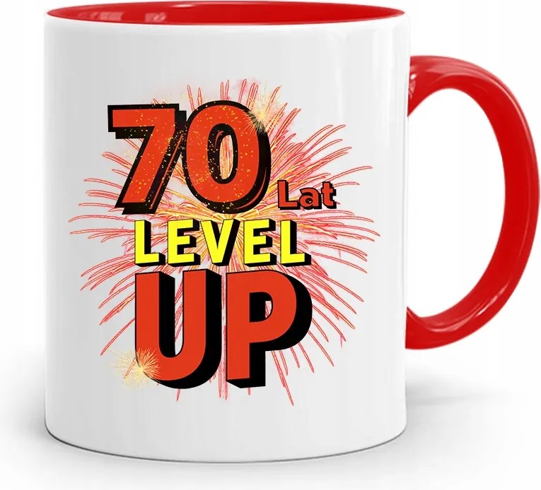 Bögre Tökéletes Ajándék Születésnapra 70 70-es 70-es évek fotónyomtatással