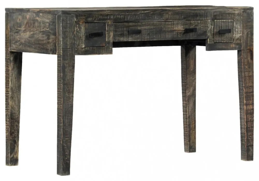 tömör mangófa íróasztal 110 x 50 x 75 cm