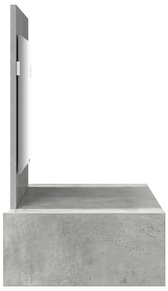 Fali öltöztetőasztal Beton Szürke 83x40x70 cm
