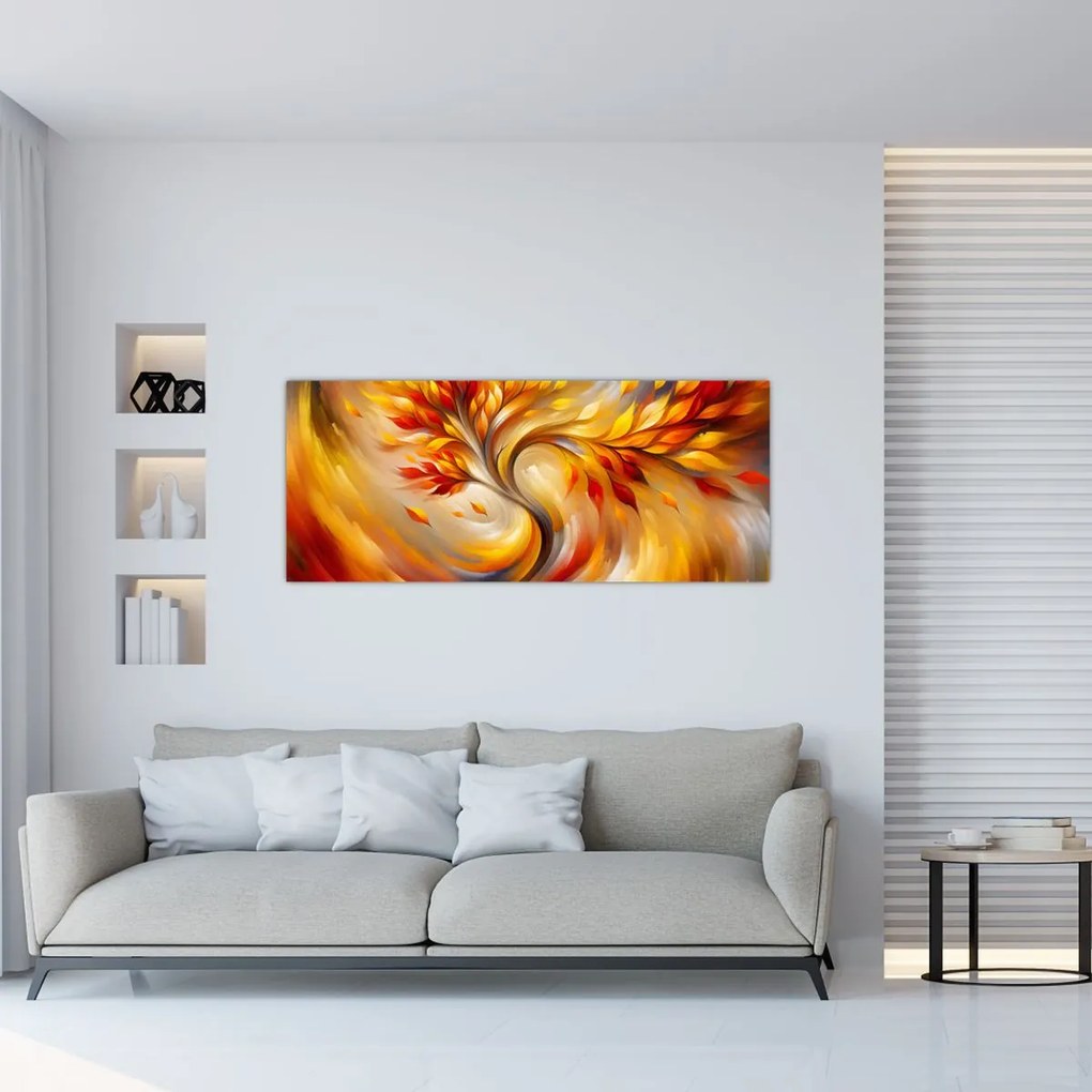 Kép - Őszi fa (120x50 cm)