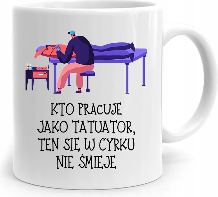 Tetováló Bögre Ajándék fényképes nyomtatással