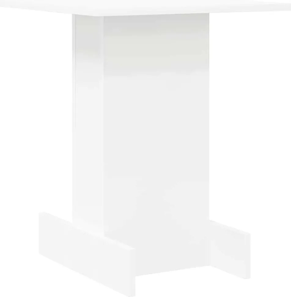 vidaXL Végasztal Fehér 44,5 x 45 x 55 cm Faanyag