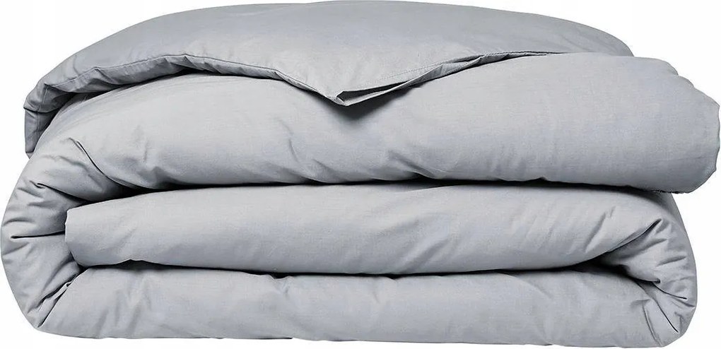 Ágyneműhuzat Garnitúra perkál 220x240 szürke klasszikus