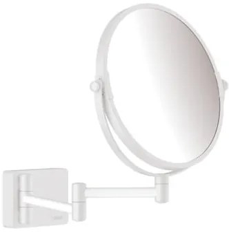 Hansgrohe AddStoris kozmetikai tükör lehajtható fehér matt színben 41791700