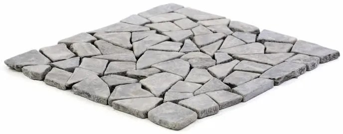 Mozaik burkolat DIVERO® 1m2 - márvány, szürke