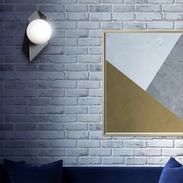 Fali lámpa DRIFTON 1xE14/10W/230V fekete