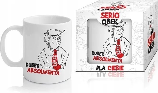 Serio Qbek, végzős bögre