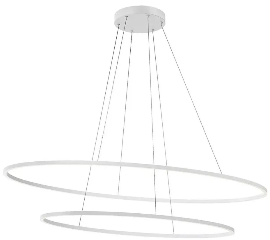 Redo 01-3342 - Dimmelhető LED csillár drótkábelen LEO LED/115W/230V fehér