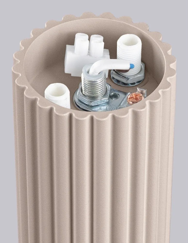 Kék mennyezeti lámpa üveg búrával ø 12 cm Orbital – Sollux