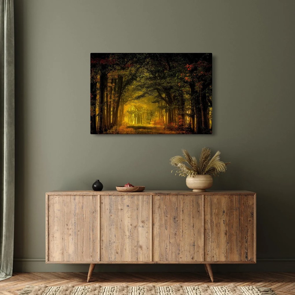 Erdő képe (90x60 cm)