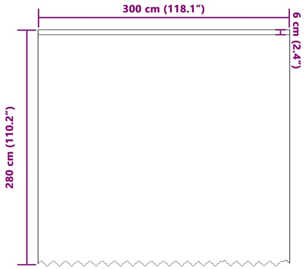 Függönyök függönyökkel Fehér 300 x 280 cm Poliészter