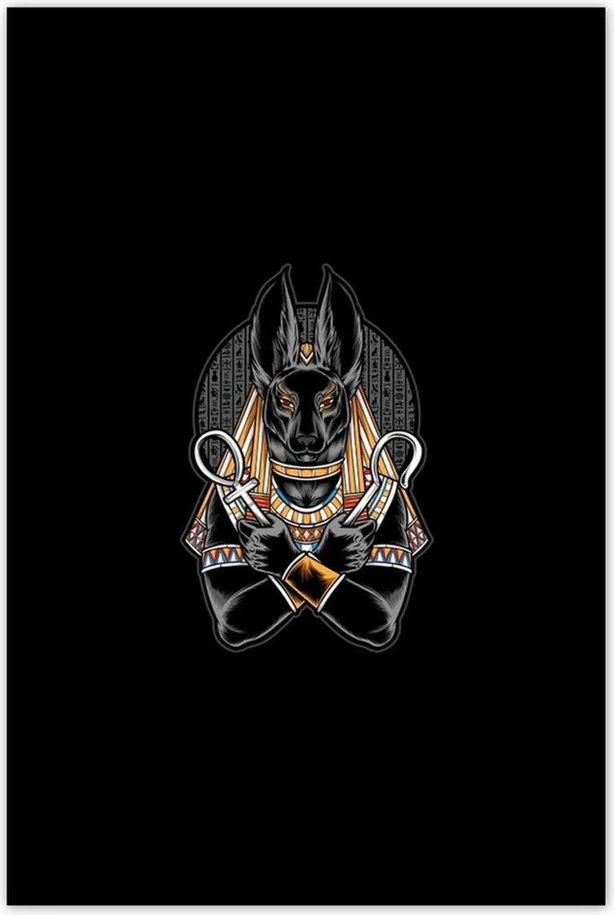 Poszter 60x90 Fáraó cica Egyiptom