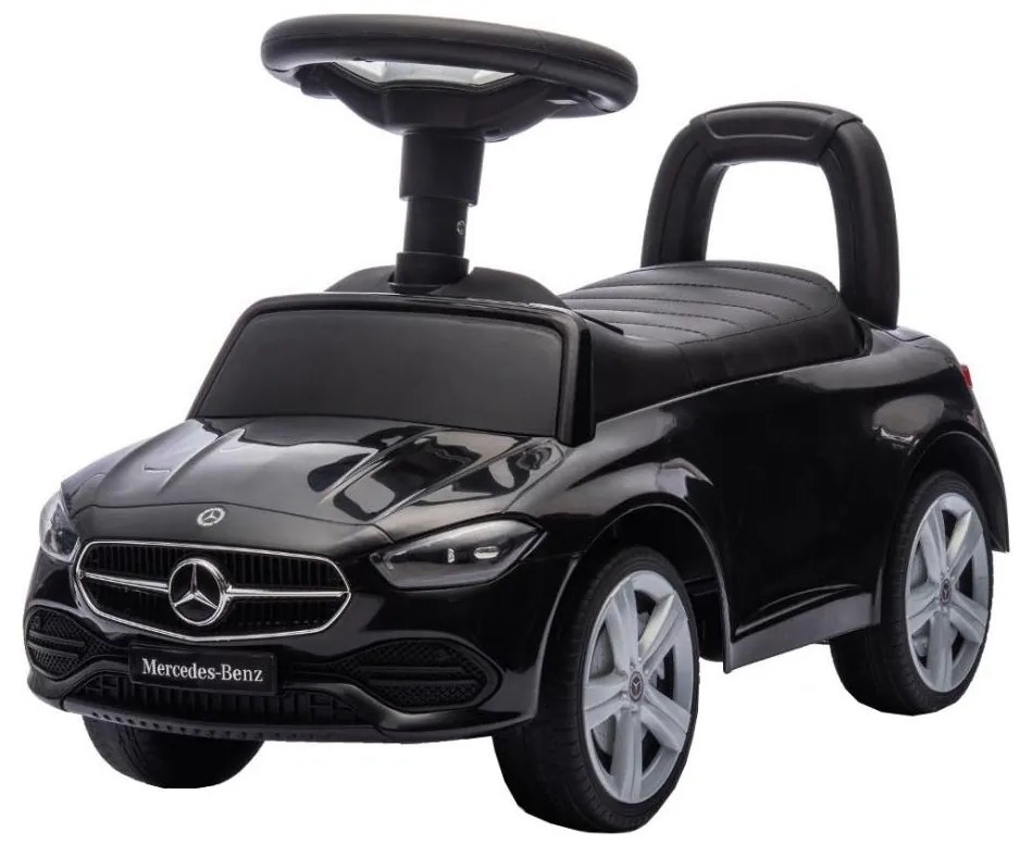 Push autó Mercedes C-Class 2xAA fekete