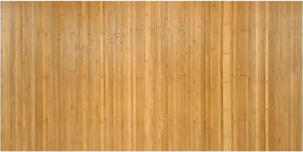 vidaXL négyszögletű természetes bambusz szőnyeg 100 x 200 cm