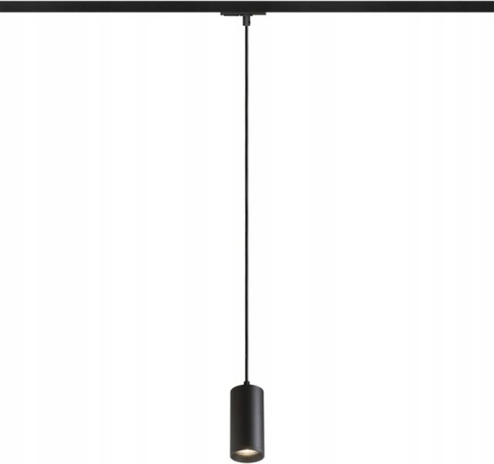 Rendl Belenos függeszték sínre, fekete, GU10, max. 9W, 230V