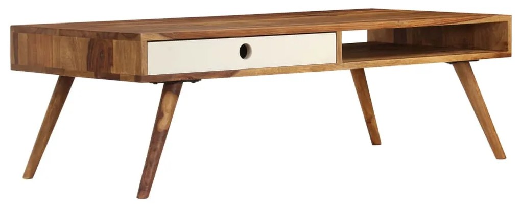 Tömör kelet-indiai rózsafa dohányzóasztal 110 x 50 x 35 cm