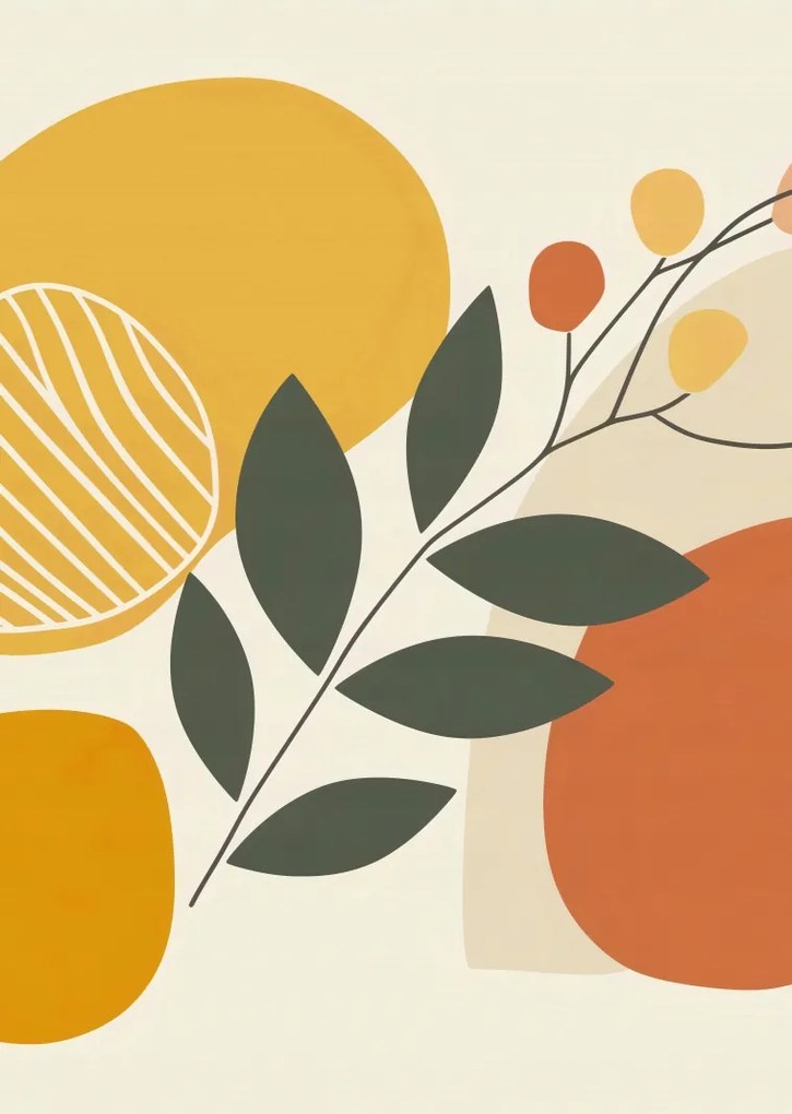 Poszter 64x90cm Fény és árnyék a botanikában