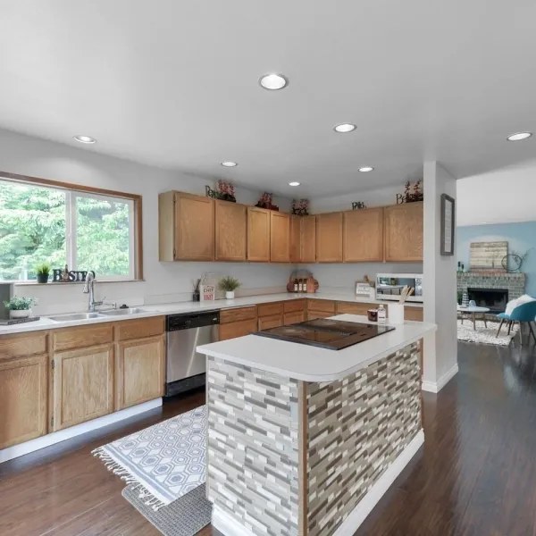 LED Beépíthető spotlámpa LED/20W/230V 6400K átm. 11 cm fényezett króm