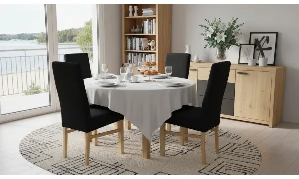 Étkezőszék ALISON fekete/tölgy