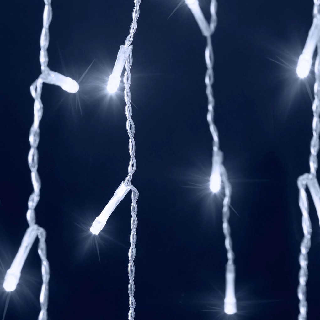 Monzana CECIL karácsonyi fényfüzér, 10m, hideg fehér