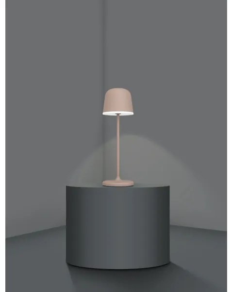 Eglo 900459 -LED Dimmelhető kültéri lámpa MANNERA 2,2W/5V 1800mAh barna IP54