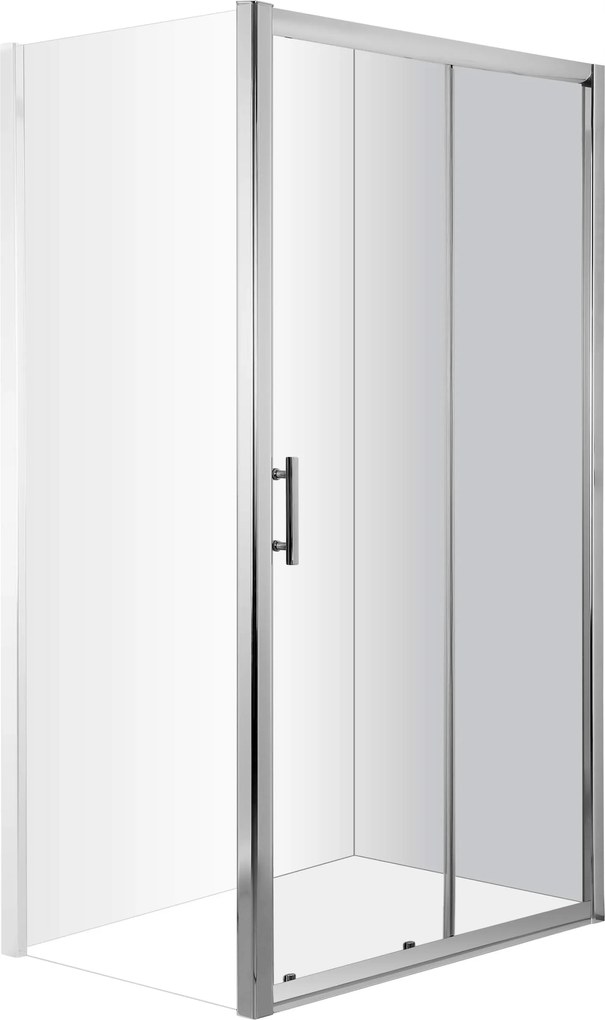 Deante Beltéri zuhanyajtó 140 cm tolóajtó ón króm KTC_014P