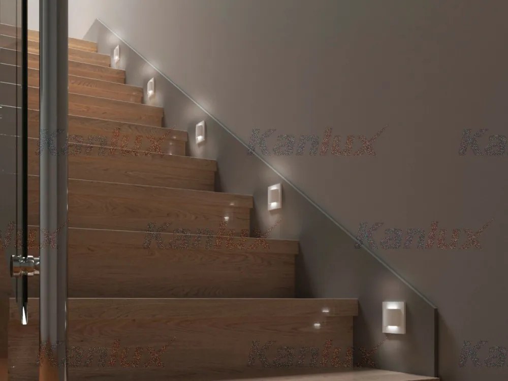 Falba Építhető Lámpa Szürke ERINUS LED KANLUX 33330