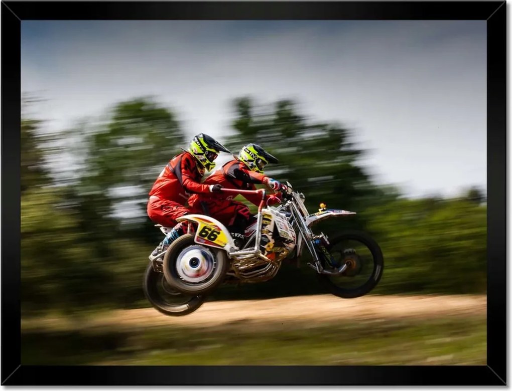 Poszterek keretben 40x30 Motorkerékpár Motor Sport