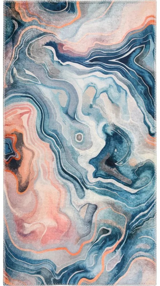 Kék-rózsaszín mosható futószőnyeg 80x200 cm Colors of Joy – Vitaus