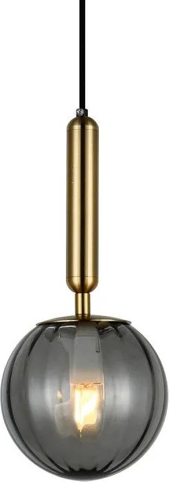 Italux glamour modern függeszték ravena füstös sárgaréz itxpnd-2324-1 bro+sg