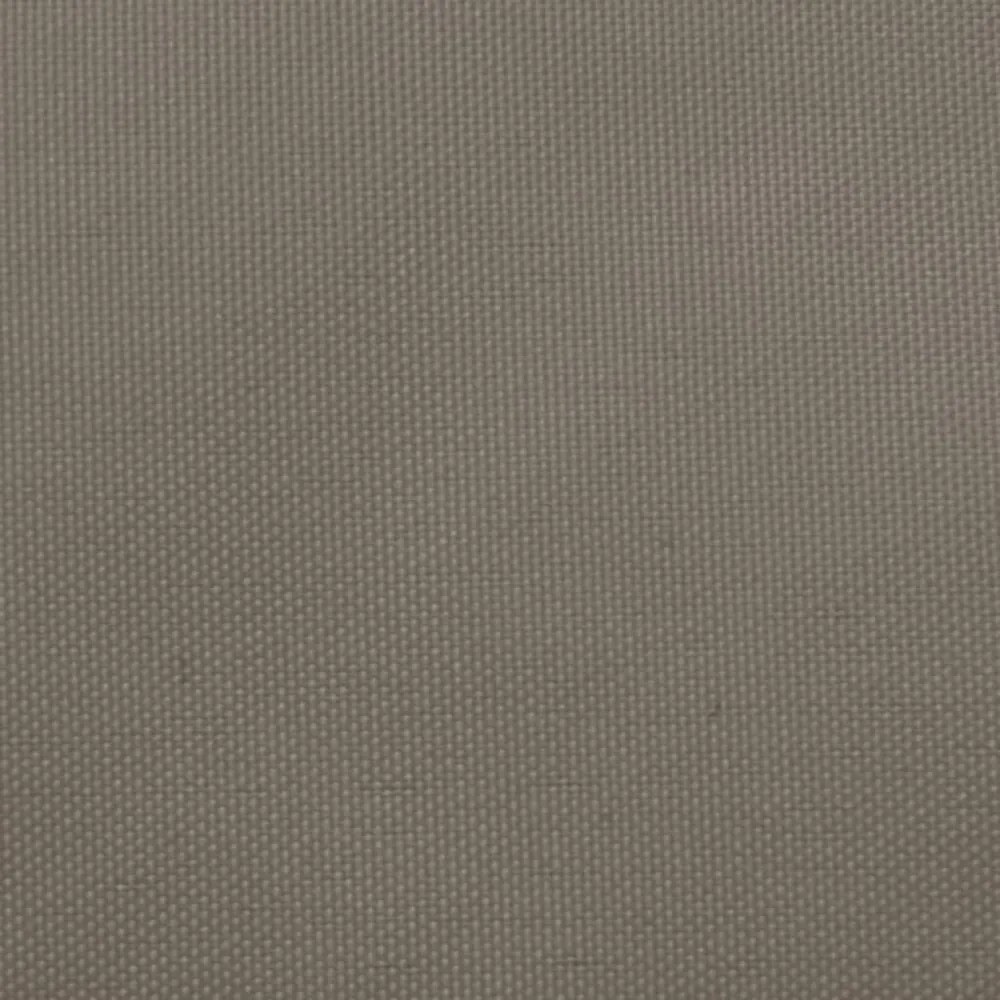 tópszínű téglalap alakú oxford-szövet napvitorla 2,5x4 m