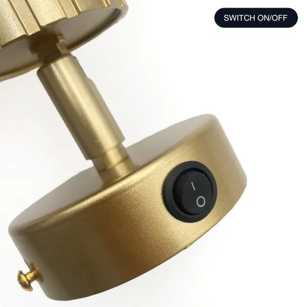 Brilagi - CRISPINA fali spotlámpa 1xGU10/10W/230V aranyszínű