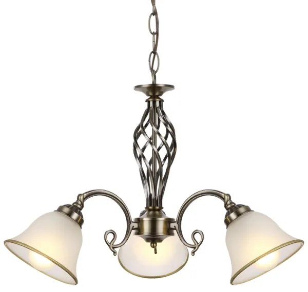 Globo 60208-3 - Csillár láncon ODIN 3xE27/60W/230V